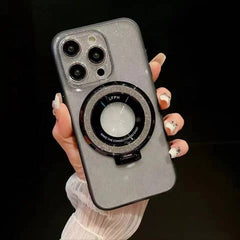 Coque Gorilla Tech  Shadow Ring Glitter Noir  pour iPhone 14 Pro