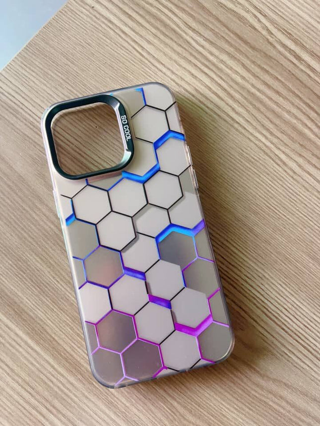 Coque Gorilla Tech Marble Nouveau Design de Couleur Gris Pour Apple iPhone 15 Plus