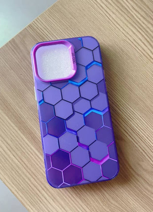 Coque Gorilla Tech Marble Nouveau Design De couleur Violet  Pour  Apple iPhone 13 Pro