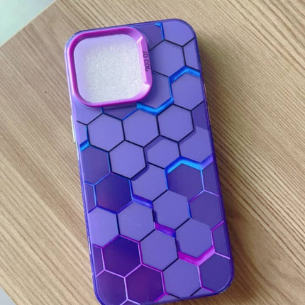 Coque Gorilla Tech Marble Nouveau Design De Couleur Violet Pour Apple iPhone 15 Pro