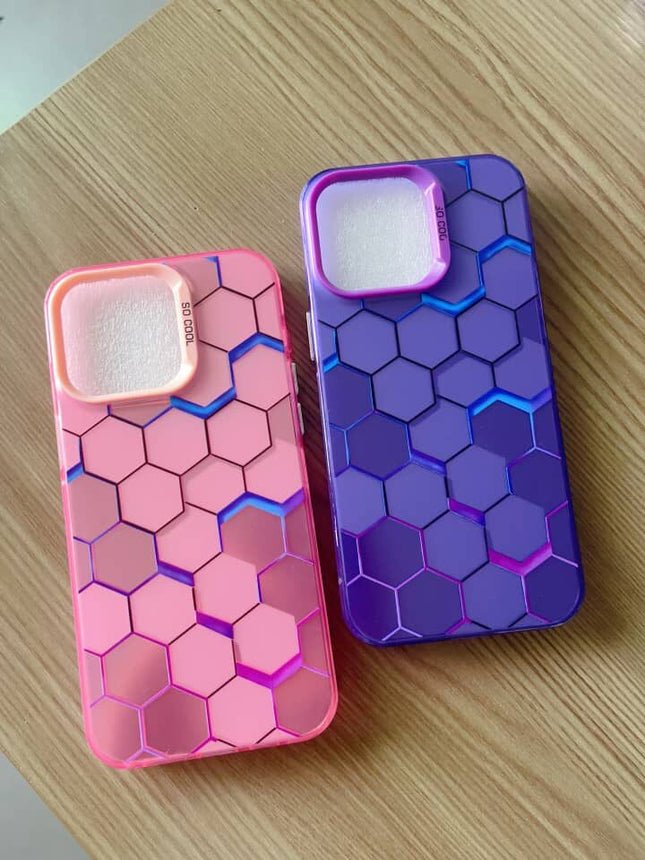 Coque Gorilla Tech Marble Nouveau Design De couleur Violet  Pour Apple iPhone 14 Pro