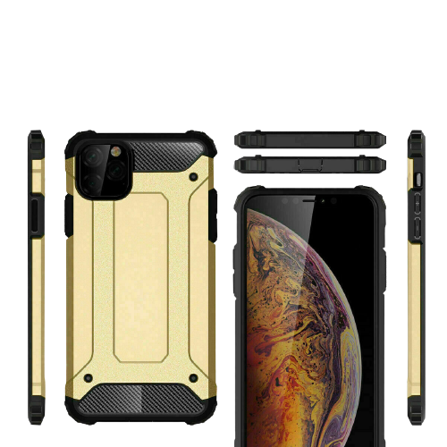 Coque Armor Carbon Gold  Pour Apple iPhone XS Max
