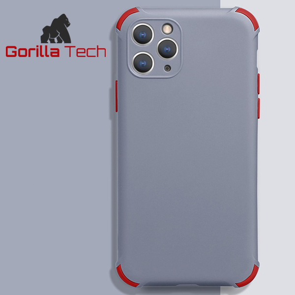 Coque silicone shockproof Gorilla Tech violet pour Apple iphone 11