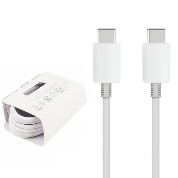 Cable type-c EP-DG977 vers type-c blanc pour Samsung