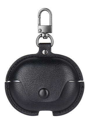 Coque De Protection Effet Cuir Noir Pour Airpod 2