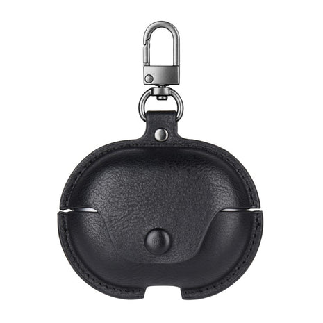 Coque De Protection Effet Cuir Noir Pour Airpod 2