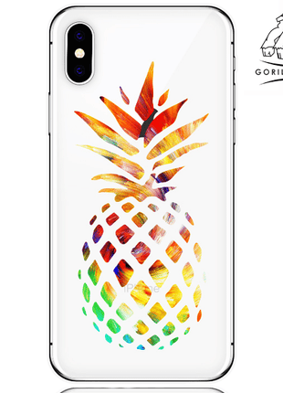 Coque en gel Gorilla Tech summer edition ananas pour Samsung Galaxy j5 2017