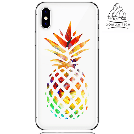 Coque en gel Gorilla Tech summer edition ananas pour Samsung Galaxy j5 2017
