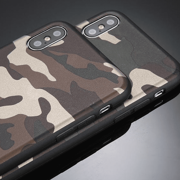 Coque Gadget Shield green army en gel pour Apple iphone 6/6S