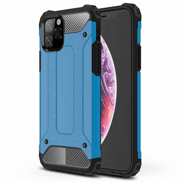Coque Slim Armor Bleu Pour Samsung Galaxy A21S (bulk)