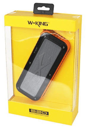 Enceinte bluetooth W-King waterproof S20 orange