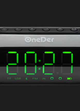 Enceinte bluetooth multifonction OneDer noir (qualité premium)