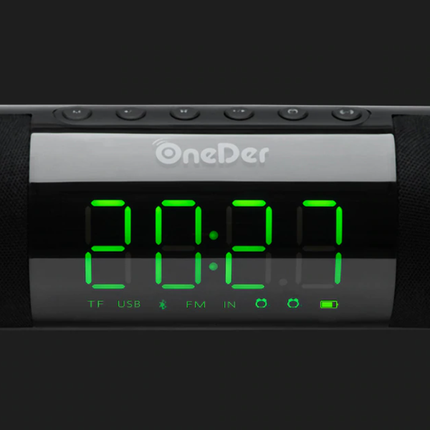 Enceinte bluetooth multifonction OneDer noir (qualité premium)