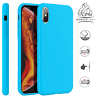 Coque En silicone Gorilla Tech Bleu Ciel Qualité Premium Pour Apple  iPhone 15