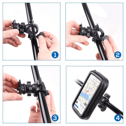 Support universel waterproof Ven-Dens  pour vélo/Moto 6.3"