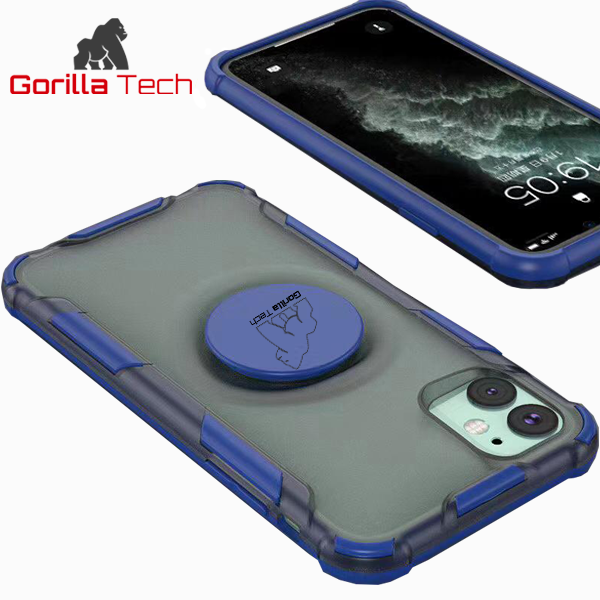 Coque Gorilla Tech Pop Shockproof Magnétique  Bleu Pour Apple iphone 11 Pro Max