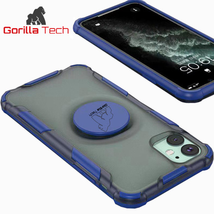 Coque Gorilla Tech Pop Shockproof Magnétique Bleu Pour Apple iPhone 7/8/SE