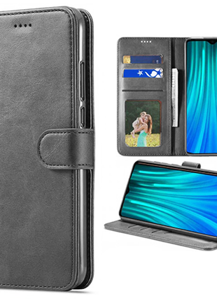 Etui Portefeuille Noir Interieur Gel  Pour Samsung Galaxy A50 (bulk)