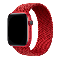 Bracelet brodé rouge pour Apple Watch 42/44mm taille M