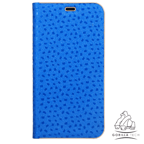 Etui ultra slim glitter Gorilla Tech bleu pour Samsung Galaxy s8 Plus