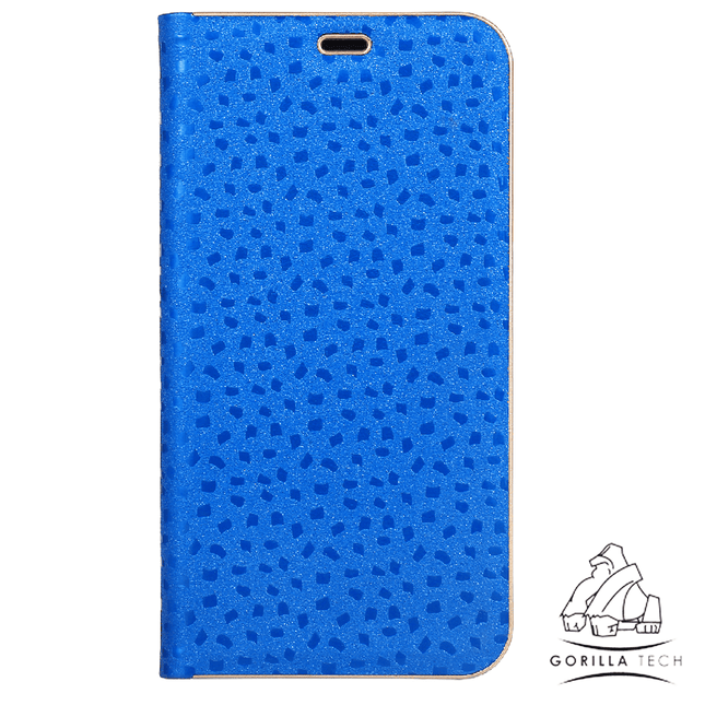 Etui ultra slim glitter Gorilla Tech bleu pour Samsung Galaxy s8 Plus