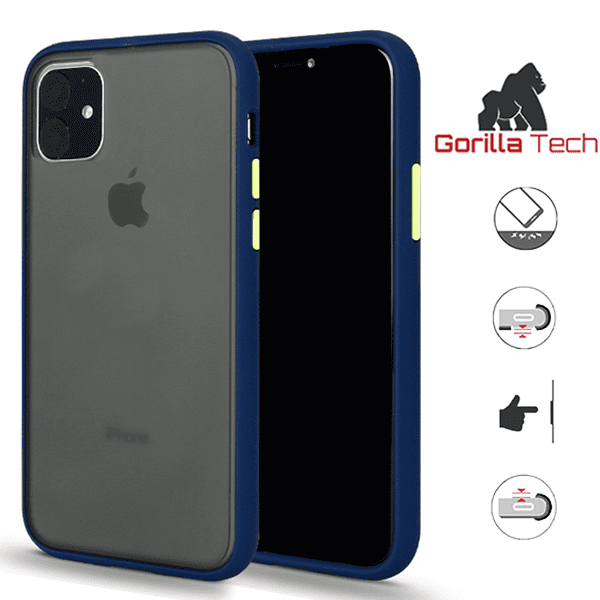 Coque Gorilla Tech  shadow  bleu pour Apple iPhone 14 Pro