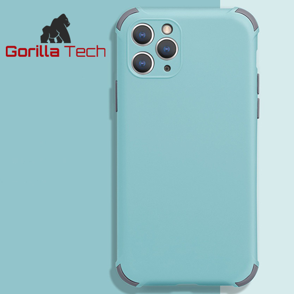 Coque Silicone Shockproof Gorilla Tech Bleu Ciel Pour Apple iPhone X/XS