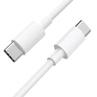 Pack de 10 Câble  Type C vers Type C 100w 2M  de couleur Blanc Pour MacBook