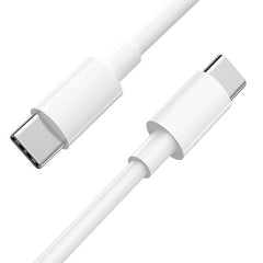 Câble  Type C vers Type C 100w 2M  de couleur Blanc Pour MacBook