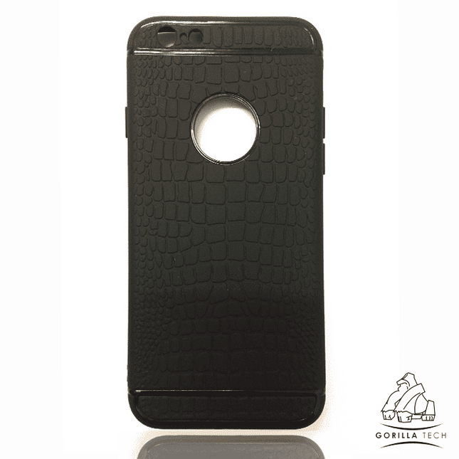 Coque en Gel Gorilla Tech croco noir pour Samsung Galaxy s8
