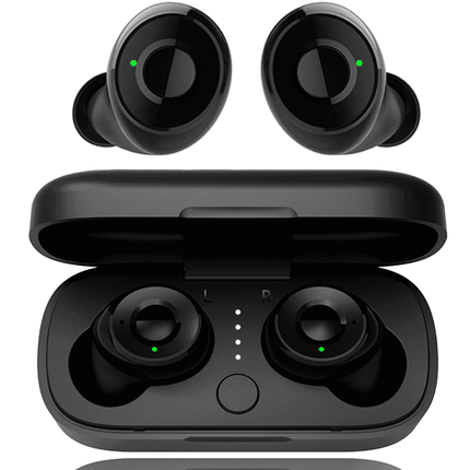 Ecouteur bluetooth noir compatible IOS et Android (qualité premium)