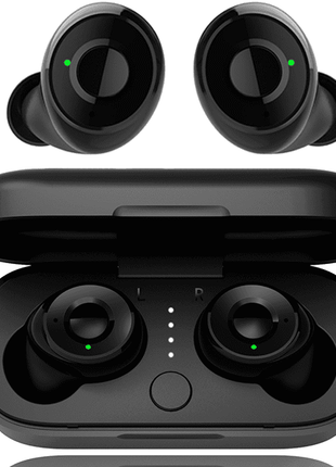 bluetooth earphone black compatible ios and android (premium quality)