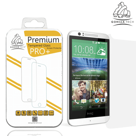 Film en verre Gorilla Tech pour HTC Desire 510