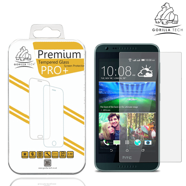 Film en verre Gorilla Tech pour HTC Desire 620