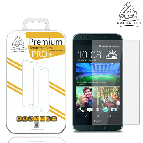 Gorilla Tech premium tempered glass for HTC Desire 620