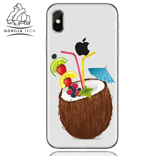 Coque En Gel Gorilla Tech Summer  Edition Coco Pour Apple iPhone X/XS