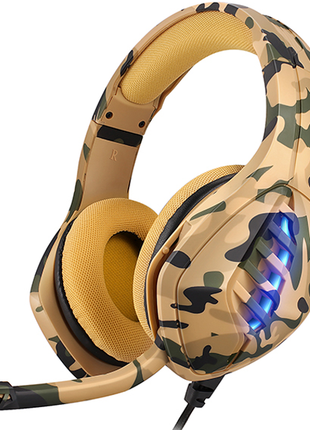 Casque gaming YJY army (qualité premium)