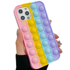 Coque Pop Silicone Anti-Stress Rainbow Pour Apple iPhone 11 Pro