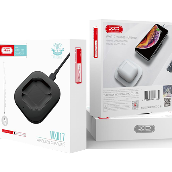 Chargeur à induction USB XO 2A Fast Charge Pour Smartphone Et AirPod