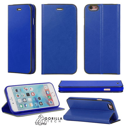 Etui ultra slim Gorilla Tech bleu pour Samsung Galaxy S7 Edge