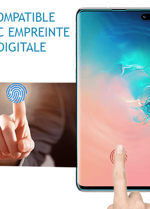 Film En Verre Incurvé Full Glue UV Pour Samsung Galaxy S21