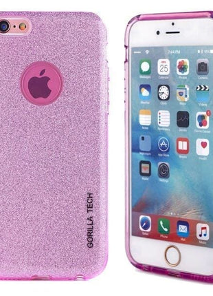 Coque Glitter Gel Gorilla Tech rose pour Apple iPhone XS Max