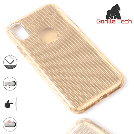 Coque Gorilla Tech Glitter Gel or pour Apple iPhone 11 Pro Max (nouvelle generation)