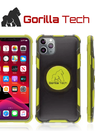 Coque Gorilla Tech Pop Shockproof Magnétique Noir Pour Apple iPhone 11 Pro Max