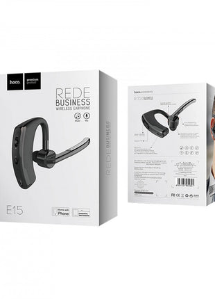 Oreillette Bluetooth Hoco E15 noir