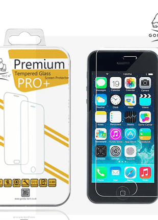 Gorilla Tech premium tempered glass for Apple iPhone 5/5S/5C/SE