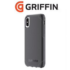 Coque survivor Griffin noir pour Apple iphone X/XS