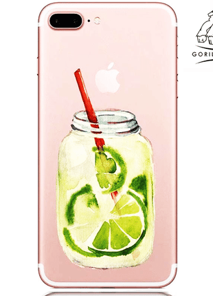 Coque en gel Gorilla Tech summer edition mojito jar pour Samsung Galaxy s8