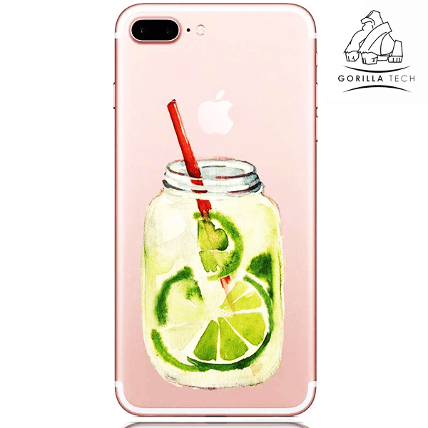 Coque en gel Gorilla Tech summer edition mojito jar pour Samsung Galaxy s8