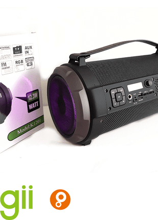 Enceinte bluetooth Cigii noir K1201